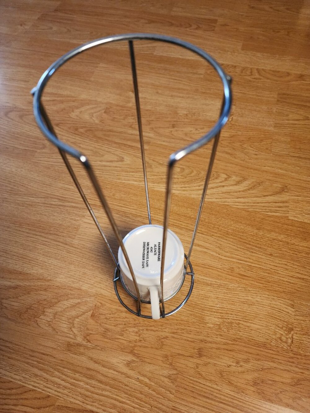 Stackable Coffee Mug Metal Rack 12.75" High - Picture 7 of 9